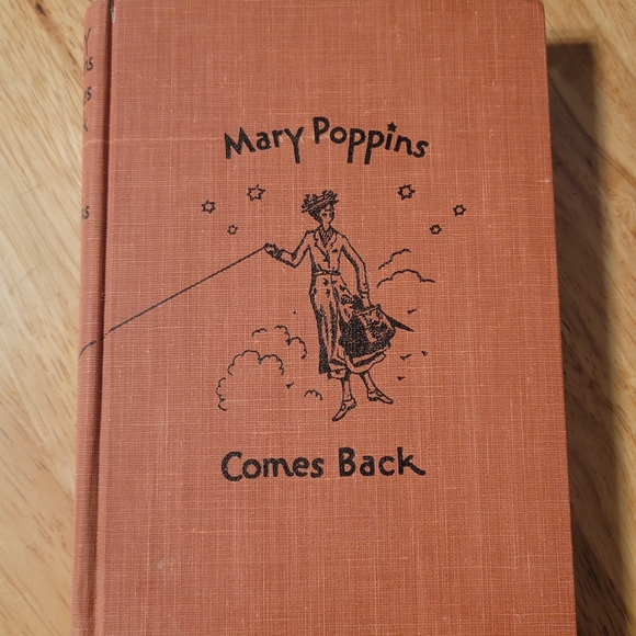 Vintage Mary Poppins Comes Back by PL Travers 1963 Edition HC & Dust Jacket - Picture 15 of 16